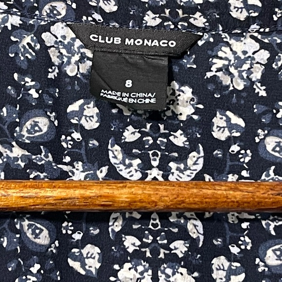 Club Monaco Artisan Silk Prairie Dress - Picture 8 of 11